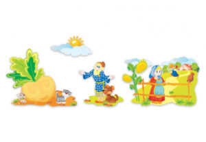 Набор декоративных элементов Репка