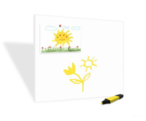 Магнитно-маркерная панель квадратная белая