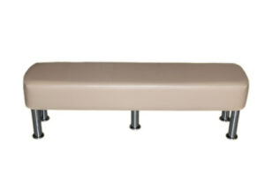 Банкетка на хромированных ножках (5 ножек)