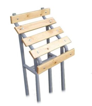 Скамья наклонная для людей с ОВЗ, 600x440х1525 мм (порошковое покрытие)