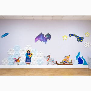 Развивающая панель Снежная заря