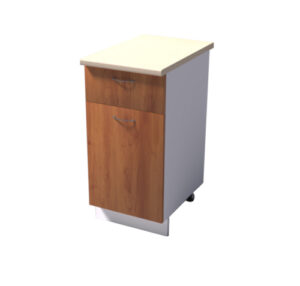 Тумба для кухонного гарнитура 1 ящик, 1 дверь, лев/прав., 400х600х820 мм