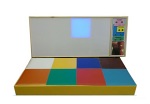 Интерактивная светозвуковая Панель детская Музыкальные квадраты