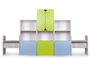 Стенка для игрушек АНТОШКА, 2400х460х1300 мм