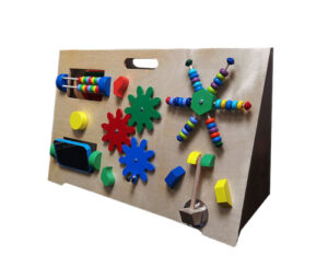 Двухсторонняя тактильная Панель детская Звездочка