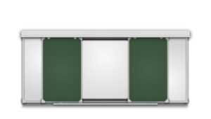 Рельсовая система маркерно-меловая для интерактивных панелей