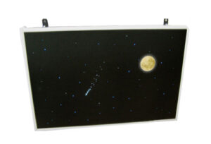 Настенная Панель детская Лунная ночь 90х60см