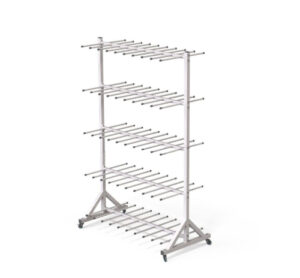 Стеллаж для хранения коньков на 50 пар