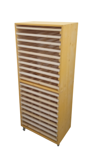 Стеллаж для сушки рисунков, 650х400х1580 мм