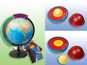 Модель Строение Земли (разборная)