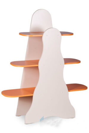 Стеллаж для игрушек и пособий ЕЛОЧКА 1000х300х1200 мм