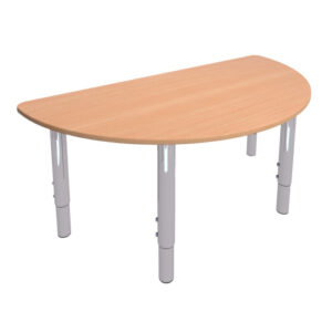 Стол детский Полукруг на металлических ножках (0-3 р. гр.)