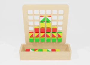 Развивающая панель Кубо-мозаика