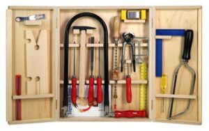 Набор Pebaro в деревянном кейсе (21 предмет для работы с деревом)