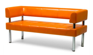 Диван трехместный офисный Берк 3Д (Плутон)